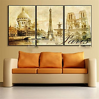Tranh Treo Tường Hiện Đại Phòng Khách - Phong Cảnh 06-a-b-c