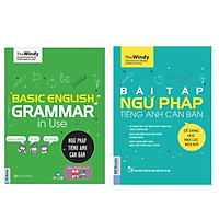 Combo 2 cuốn : Ngữ pháp tiếng anh căn bản chibi mới + Bài tập ngữ pháp tiếng anh căn bản ( Tặng kèm 1 giá đỡ điện thoại iring cute )