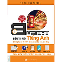 Bứt Phá Điểm Thi Môn Tiếng Anh 1 - (Tặng Video Bài Giảng + Thi Thử Online), Học kèm App TKBooks, Cào Tem Để Mở Quà Tặng (Tặng Thêm Bút Animal Viết Cực Đẹp)