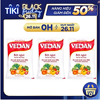 Combo 3 gói bột ngọt Vedan 454g