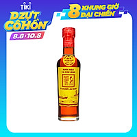 Nước Mắm Tĩn Cá Cơm Vàng Ruột Đỏ Độ Đạm 60N Tự Nhiên Chai Thuỷ Tinh 250ml Nước Mắm Rin Nguyên Chất Truyền Thống Sạch Nước Mắm Nhỉ Từ Thùng Lều Gỗ Cốt Nhĩ Đặc Biệt Cá Cơm Vàng Ruột Đỏ Muối Tinh Khiết, Sánh Đặc Thịt Cá, Không Chất Bảo Quản
