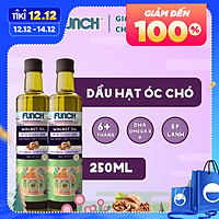 Dầu Hạt Óc Chó Ép Lạnh FUNCH Từ Úc Bổ Sung DHA Omega 3 Cho Bé Ăn Dặm 6 Tháng Tuổi Chai 250ml
