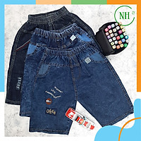 Quần jean lưng thun, chất co giãn, quần cho bé từ 25kg đến 35kg - NH Shop