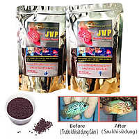 Cám Thức Ăn Cho Cá La Hán JWP 100gr Viên Tôm Trộn Lên Châu Đầu Màu Hiệu Quả