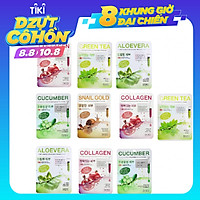 Combo 10 đắp mặt nạ thảo dược trắng da hỗ trợ trị mụn DABO hàn quốc ( Hương ngẫu nhiên)