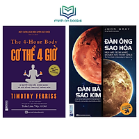 BIZBOOKS – Combo 2 Cuốn Nghệ Thuật Giữ Lửa Trong Tình Yêu: Cơ Thể 4 Giờ - Bí Quyết Cân Đối, Khỏe Mạnh Và Đời Sống Tình Dục Thăng Hoa + Đàn Ông Sao Hỏa Đàn Bà Sao Kim – MinhAnBooks