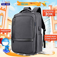 Balo du lịch Arctic Hunter chất liệu Oxford chống nước, có cổng USB - B00120