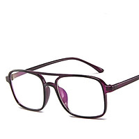 Men Women Glasses Clear Lens Retro Square Full Frame Fashion Goggle Eyeglasses