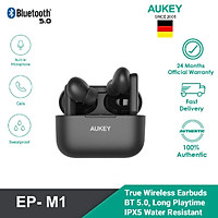 Tai Nghe Không Dây Aukey EP-M1 - Chống Nước IPX4, Bluetooth 5.0 - Hàng Chính Hãng