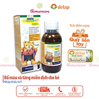 Siro Ferro C Bimbi - Bổ sung sắt, vitaminC, kẽm cho bé - Của Fitobimbi, nhập khẩu từ Ý