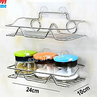 Kệ Dán Tường, Kệ Inox, Kệ Nhà Tắm, Kệ nhà Bếp inox 304