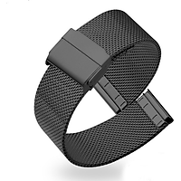 Dây Đồng Hồ Đeo Tay - 20mm - Mắc Lưới Đen (Mesh)