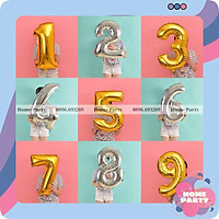 Bóng Số Trang Trí Sự Kiện Sinh Nhật Size 80cm - Bóng Kiếng Nhôm Decor Party - Happy Birthday - Phụ Kiện Trang Trí
