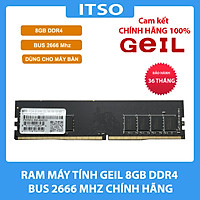 Ram máy tính GEIL 8GB DDR4 2666 Pristine Series (GP48GB2666C19SC) - Hàng chính hãng