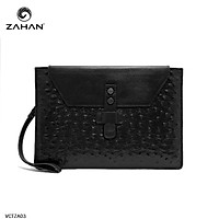 Ví cầm tay nam da thật 19x28 cm VCTZA03