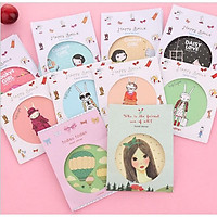 Bán Sỉ Gương Mini Dễ Thương Trang Điểm Hàn Quốc - Gương Tròn Mini Bỏ Túi