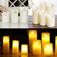 1/12Pcs LED Flameless Flickering Candle Tea Light Battery Operated Wedding Candles Tealight Led Tea Light