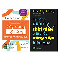 Combo Xây Dựng Kỹ Năng Làm Việc Nhóm Hiệu Quả + Kỹ Năng Quản Lý Thời Gian Và Tổ Chức Công Việc Hiệu Quả ( 2 Cuốn )