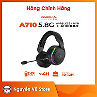 Tai Nghe Gaming DareU A710 RGB Wireless - Hàng Chính Hãng