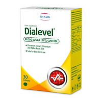 Viên uống tiểu đường DIALEVEL - hổ trợ giảm lượng đường trong máu - cải thiện chỉ số đường huyết - ngăn ngừa biến chứng tiểu đường - Hộp 30 viên - Stada