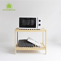 Kệ Để Lò Vi Sóng 2 Tầng Dài 60cm x Cao 46cm