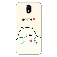 Ốp lưng dẻo cho Samsung Galaxy J3 Pro_Ice Bear