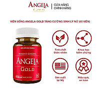 Viên uống ANGELA GOLD tăng cường sinh lý nữ với Lepidium Meyenii, P.Leucotomos (60 viên)