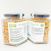 Đông trùng hạ thảo 100g sấy nhiệt thượng hạng chính hãng JINDO