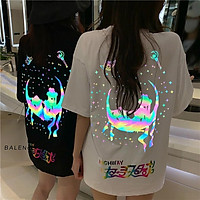Áo thun nam đẹp ️️ Thủy thủ mặt trăng in Phản quang 7 màu ️ chất vải cotton chất mịn tốt T
