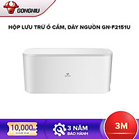 Hộp ổ cắm điện GONGNIU GN-F2151U 6 lỗ cắm + kèm 3 lỗ USB (2.4A)