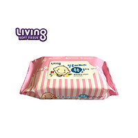 Khăn Ướt Living Aloevera Chok Chok (30 Tờ)