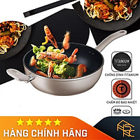 Chảo chống dính sâu lòng Tefal Sensations 28cm - Thương hiệu Pháp