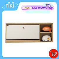 Tủ Giày Thông Minh 1 Tầng Pro Max Kèm Ngăn Mũ Bảo Hiểm Đệm Bọc Simili Bằng Gỗ BEYOURs Tầng Nội Thất Kiểu Hàn Lắp Ráp