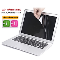 Miếng Dán màn hình HD dành cho Macbook Pro 14 inch M1 Pro 2021/ Model A2442 - Hàng Chính Hãng