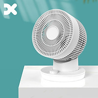 Quạt lưu thông không khí DX thiết kế lại với tốc độ 3 chiều gió 30dB tiếng ồn thấp gió mạnh hoạt động yên tĩnh di động mini không khí