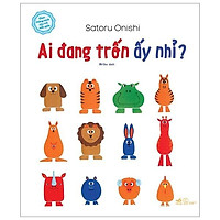Sách - Ehon Thông Minh Cho Trẻ Mẫu Giáo - Ai Đang Trốn Ấy Nhỉ