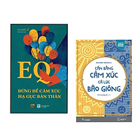 Combo 2 cuốn rèn luyện kĩ năng sống hay: Cân Bằng Cảm Xúc, Cả Lúc Bão Giông+EQ - Đừng Để Cảm Xúc Hạ Gục Bản Thân