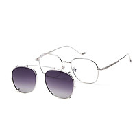 Kính mát clip on DUBLIN local brand DOKCRAZY thời trang nam nữ gọng tròn mắt râm ngầu phân cực chống tia UV retro trendy