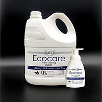 Nước rửa tay hữu cơ diệt khuẩn dạng bọt hương Quế 4000ml thương hiệu Ecocare ( tặng kèm vỏ tạo bọt)