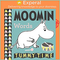 Sách - Moomin Baby: Words Tummy Time Concertina Book by Tove Jansson (UK edition, paperback)