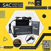 Bộ sạc xe điện Chạy Pin 48V-2A CHÂN TRÒN