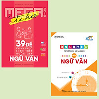 Combo sách ôn luyện thi trắc nghiệm THPT quốc gia – Mega luyện đề THPT quốc gia 2019 môn Ngữ Văn