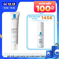 Bộ sản phẩm giảm dầu, giảm mụn ngừa thâm hiệu quả sau 12h La Roche-Posay Effaclar Duo+