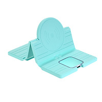 Foldable Wireless Charger Inductive Mobilephone Charging Durable Skin Grade Silicone Waterproof Skidproof Anti-drop