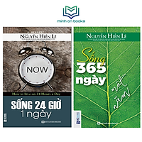 BIZBOOKS – Combo 2 Cuốn Quản Lý Tài Sản Thời Gian: Sống 24 Giờ 1 Ngày + Sống 365 Ngày 1 Năm – Nguyễn Hiến Lê - MinhAnBooks