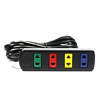 Ổ cắm có dây - Ổ điện an toàn - Ổ cắm điện đa năng - Ổ cắm điện Lioa ( 4 - 6 - 10 ổ cắm ) dây 5m và 3m Lioa - hàng chính hãng cao cấp
