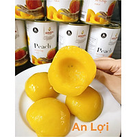 ĐÀO ngâm đóng hộp thương hiệu GOLDEN 425g - trà đào, làm bánh