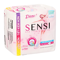 Băng Vệ Sinh Diana Sensi Siêu Mỏng Cánh Gói 20 Miếng