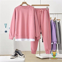 Bộ đồ cho bé gái Set quần áo thể thao size đại thời trang trẻ em