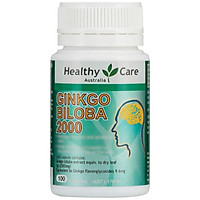 Viên Bổ Não Ginkgo Biloba 2000 Mg Healthy Care Của Úc 100 Viên